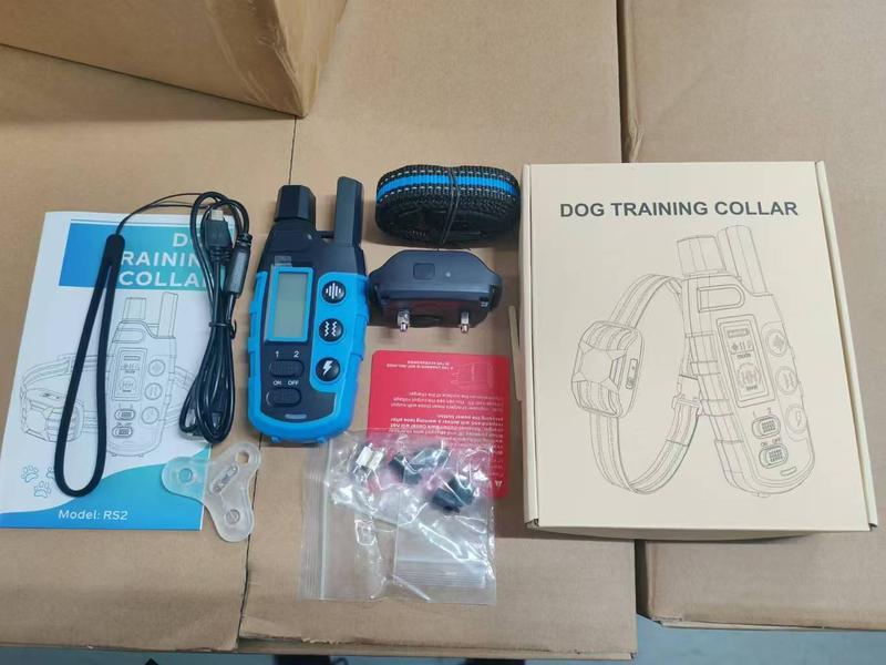 Rechargeable Dog Training Collar-3300FT Dog Training Behavior Aid, IP67 Waterproof Receiver, with 3 Training Modes training mode, for 5-120lbs Small Medium Large Dogs accessories