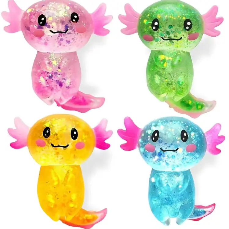 1/4-Pack Cute Squishy Series Stress Relief Toys Set, Soft Maltose Sensory Fidget Pack for Adults & Kids, Ultra Soft Slow Rising Balls, Stress Reducing Birthday Party Gifts