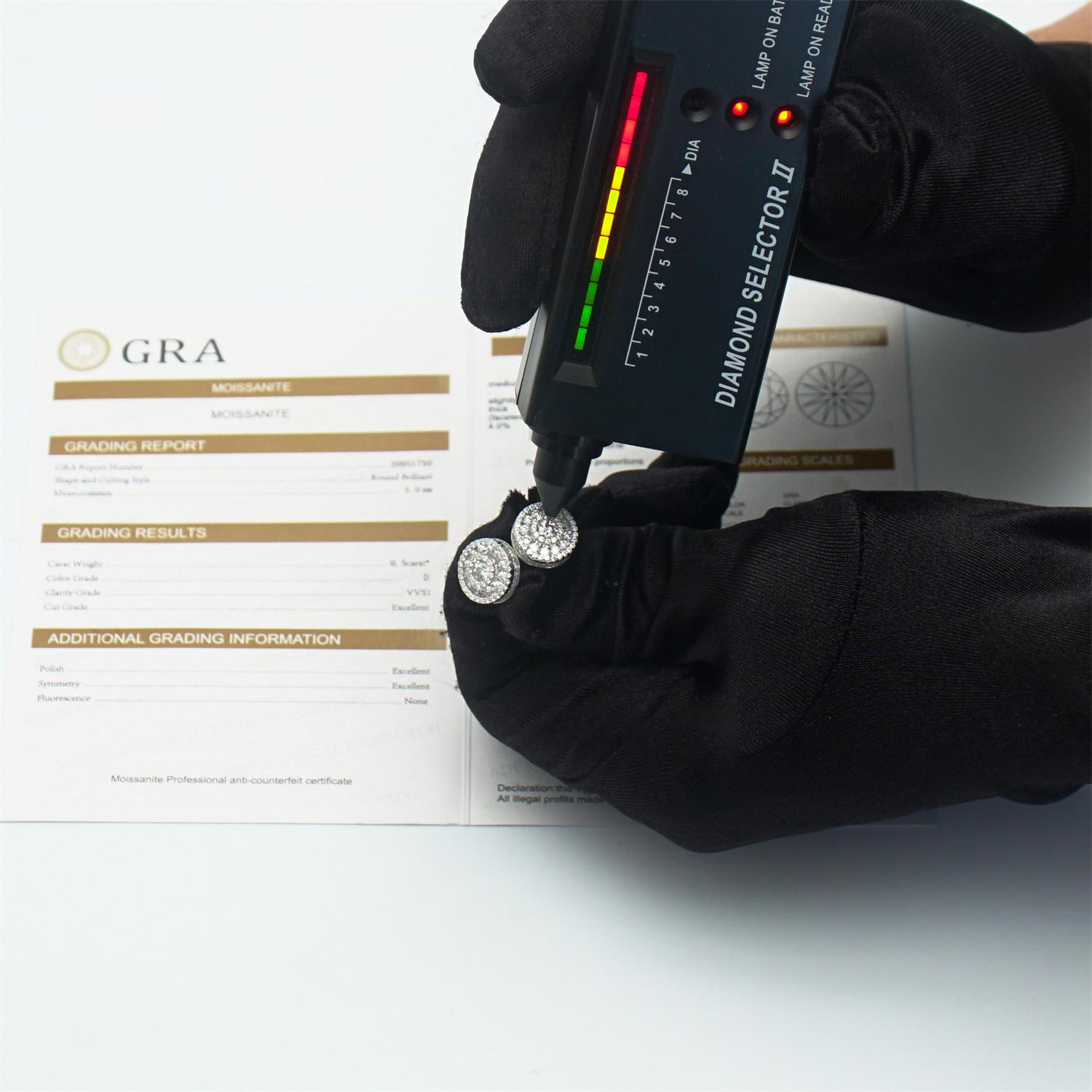 Delzzad 18K Gold-Plated Hip Hop Bling Out Circular Stud Earrings Lab-Created Moissanite Stud Earring S925 Sterling Silver Moissanite Jewelry Perfect Birthday Mother’s Day Christmas Gift for Men Women Wedding Set Delzzad 18K Gold-Plated Hip Hop Bling Out Circular Stud Earrings Lab-Created Moissanite Stud Earring S925 Sterling Silver Moissanite Jewelry Perfect Birthday Mother’s Day Christmas Gift for Men Women Wedding Set