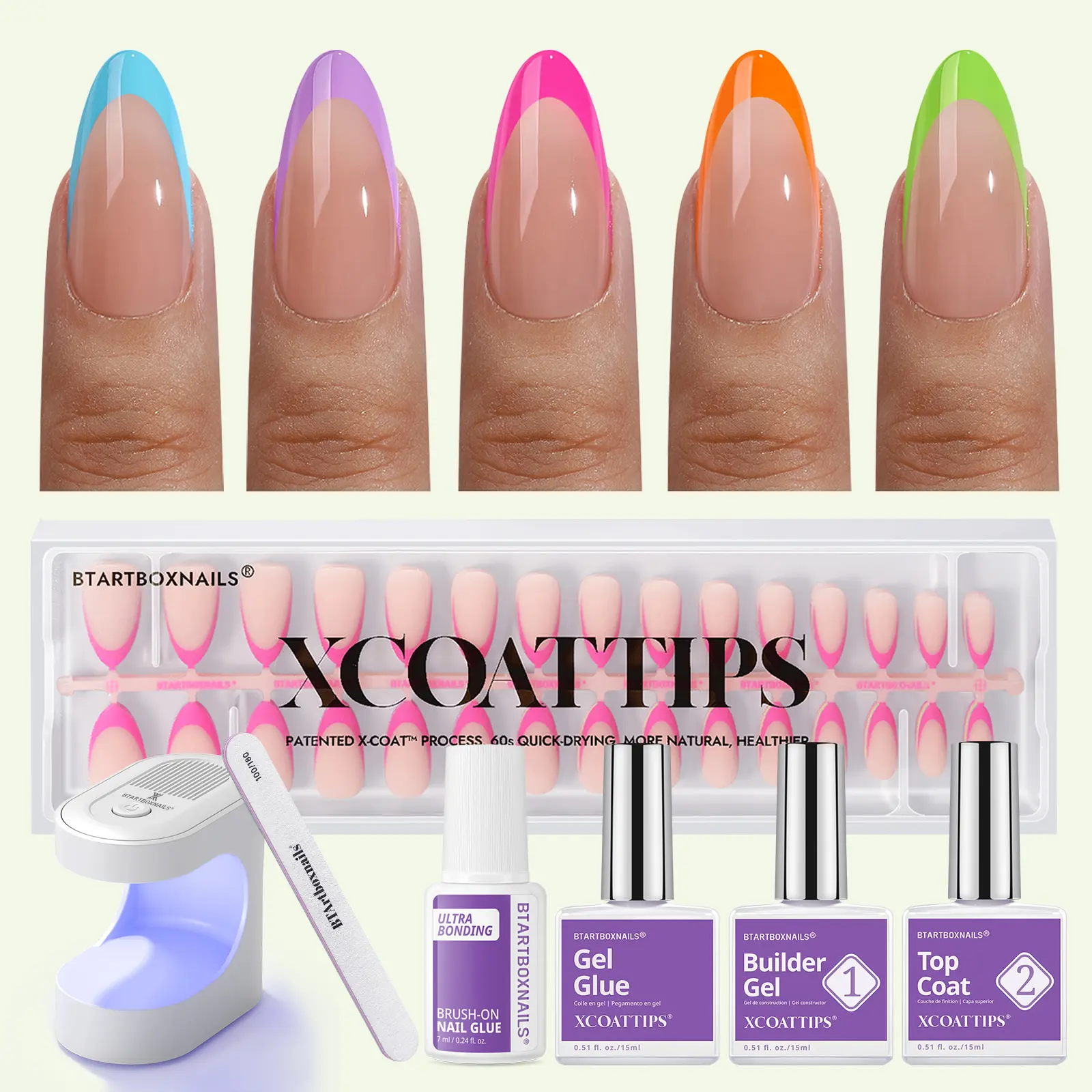 M Almond-Kit-Brighter pastel