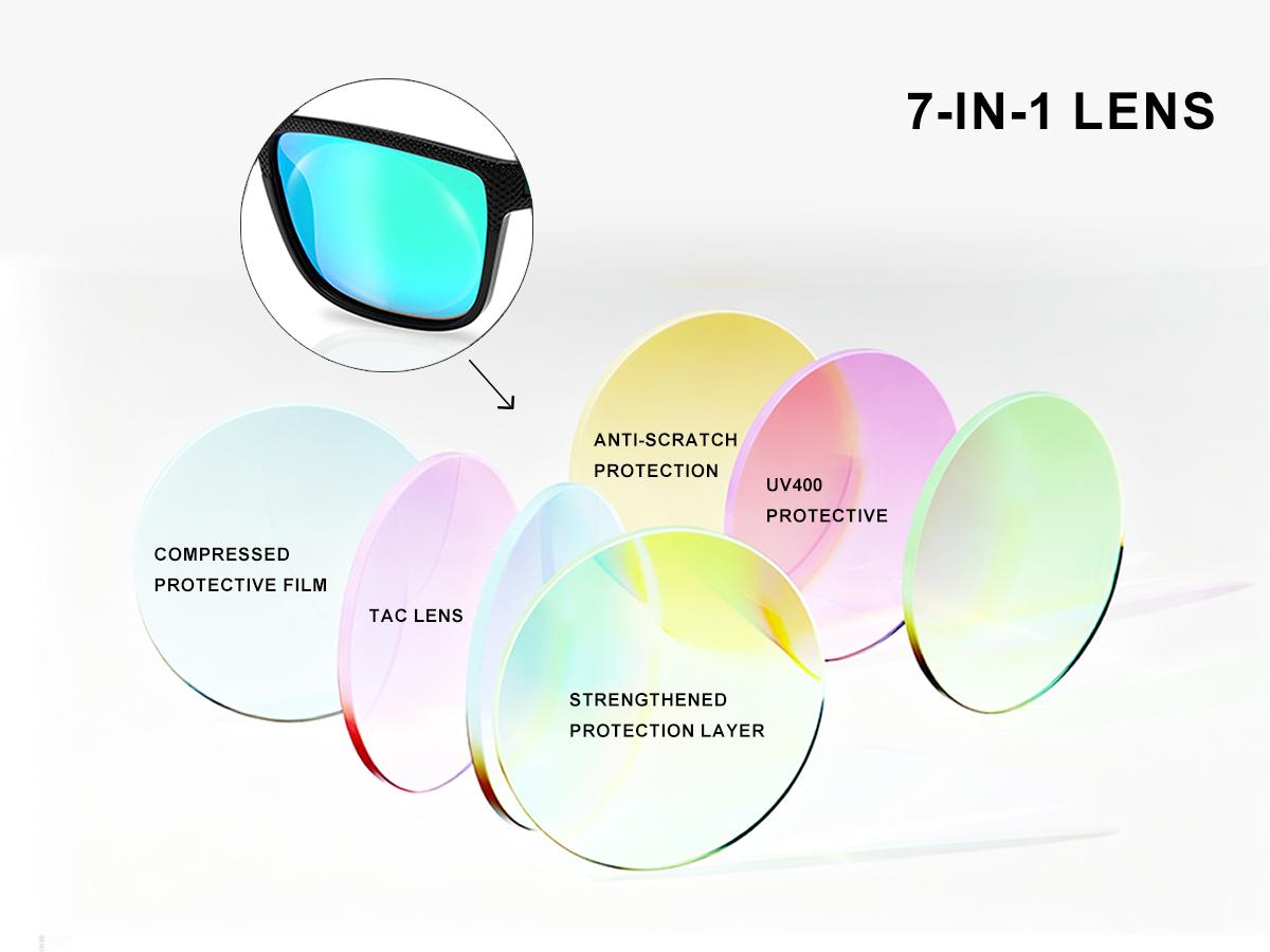 Arttodo UV Polarized Sunglasses for Men, Lightweight Sunglasses with UV Protection for Golf, Golf Accessories for Man, Golf Gift