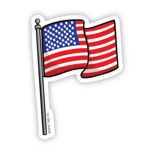 Blank Tag Co.® Waterproof Sticker - American Flag