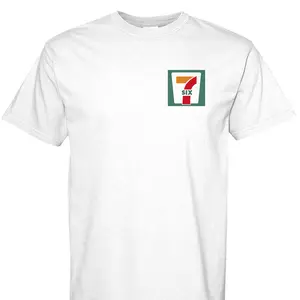 6 Seven - 6 7-eleven Comfort Colors - 100% Ring Spun USA Cotton Graphic T-Shirt Parody Retro Logo
