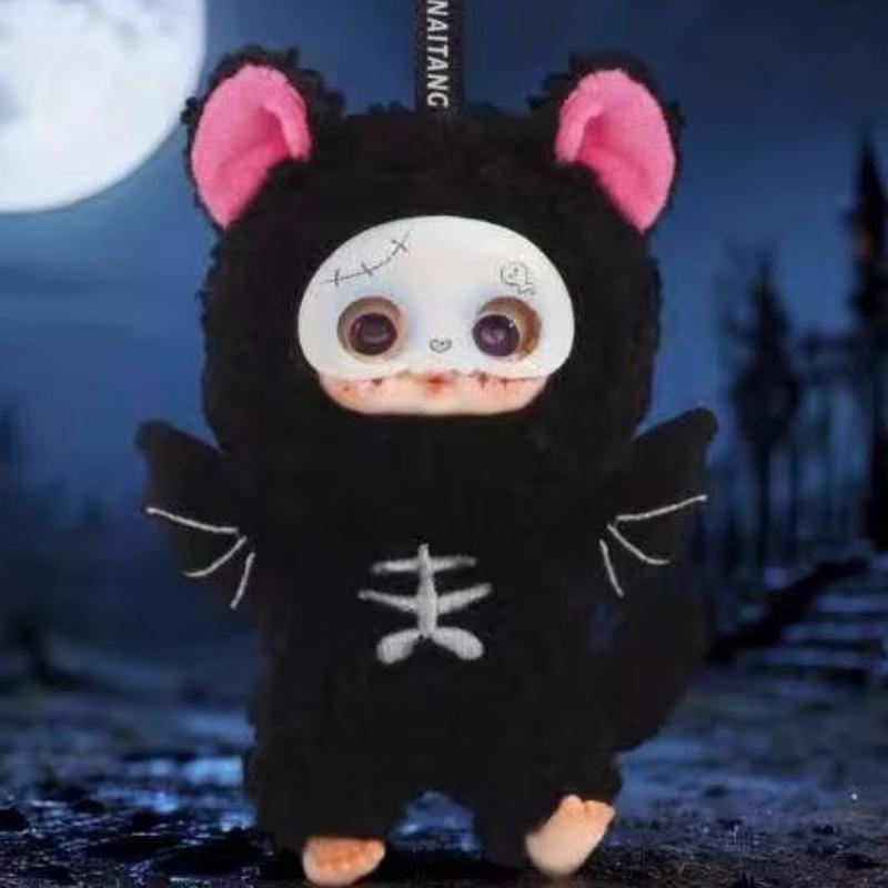 MMSUGER BABY Night Elf Party Halloween Series Blind Box Doll Trendy Play Doll Plush Bag Pendant Halloween Gift