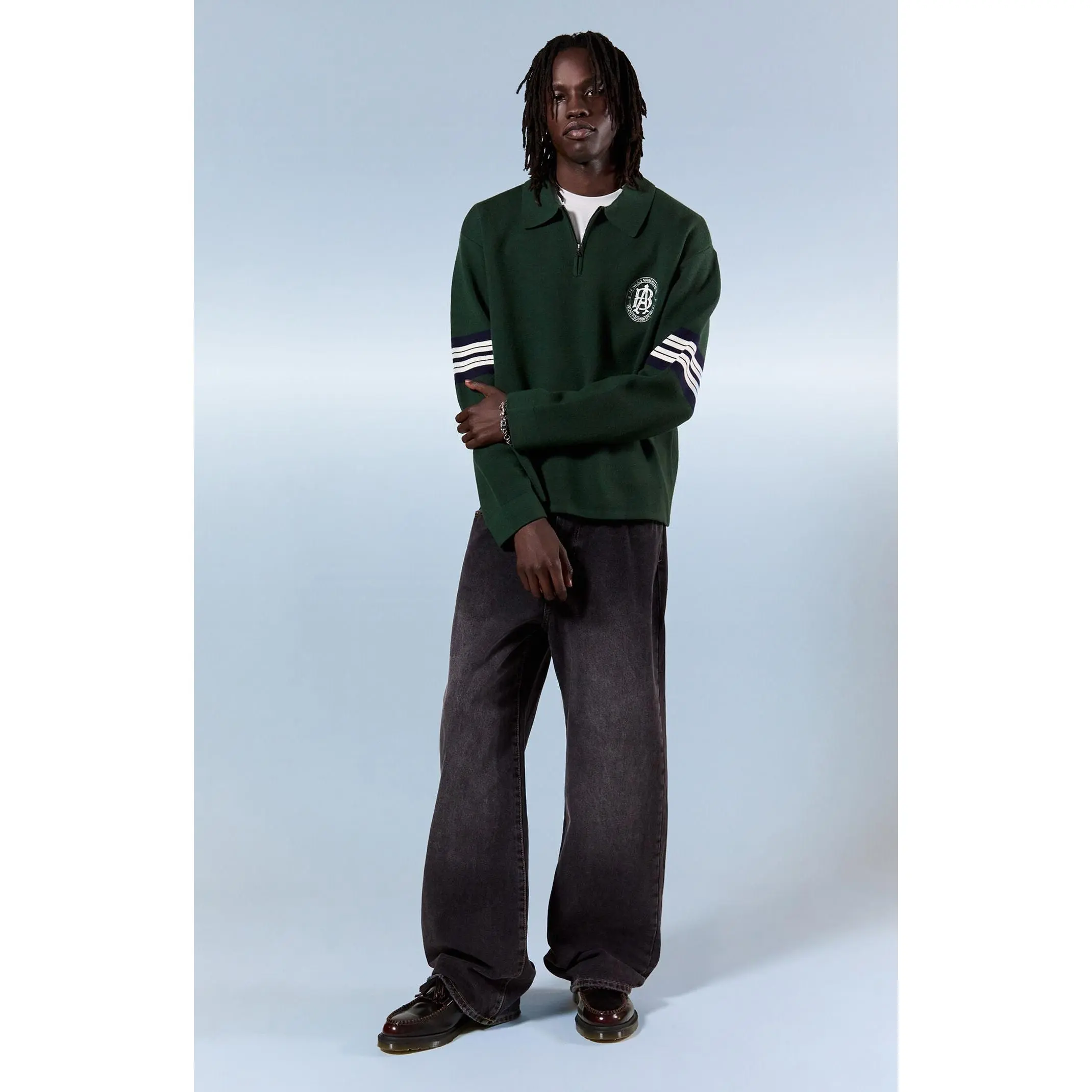 Pacsun Men's Blake Extreme Baggy Jeans Black