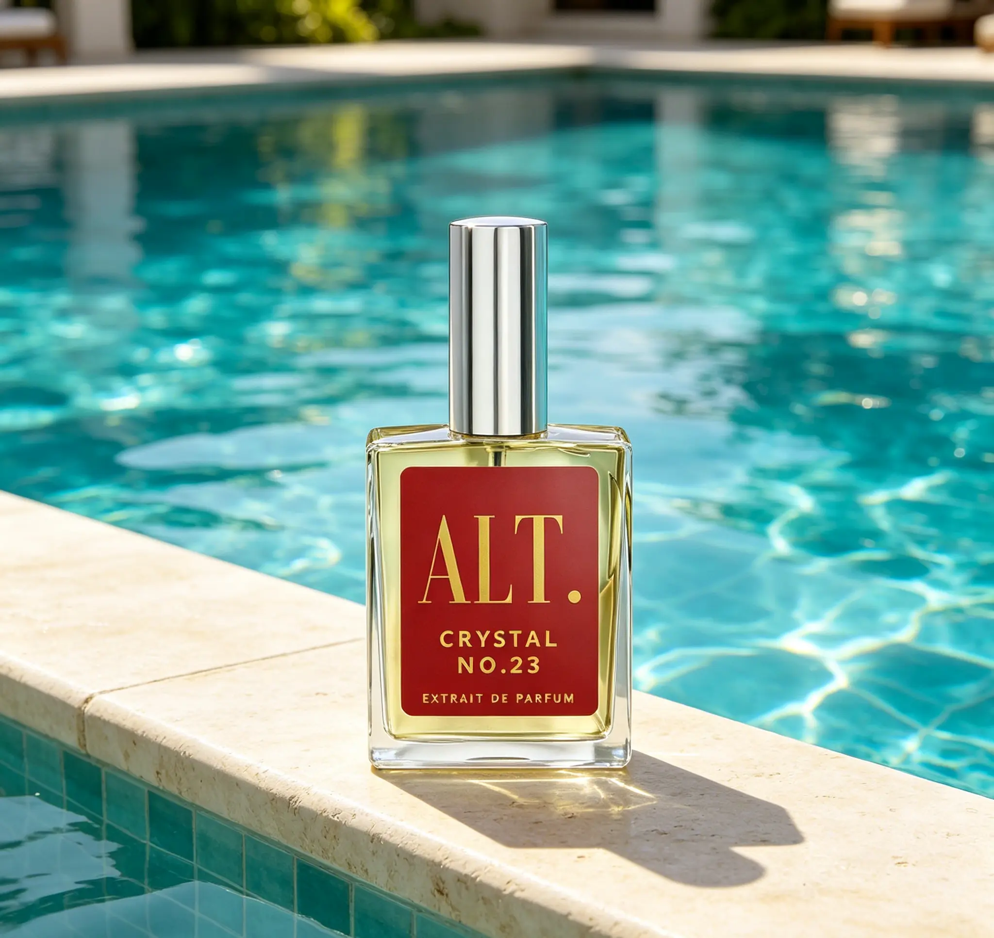 ALT. FRAGRANCES Crystal No. 23 – Inspired by Baccarat Rouge 540, Unisex Extrait De Parfum, 60ml, Long-Lasting Perfume with Jasmine, Amberwood & Cedar Notes