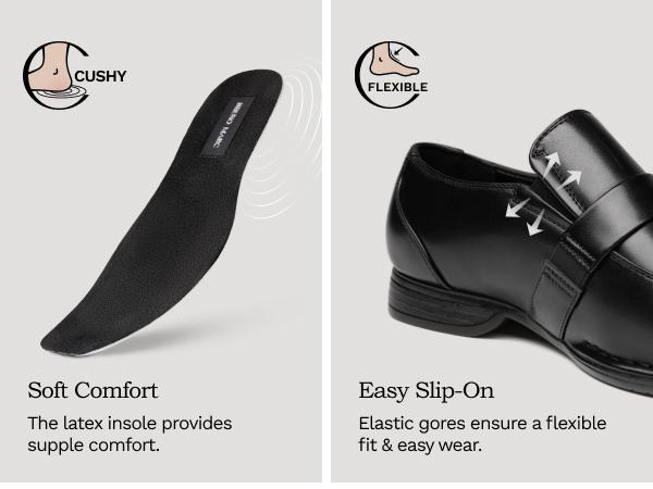 Bruno Marc Men's Buckle Strap Dress Loafers - Round Toe Slip On Summer Casual Shoes with Premium Leather Lining & Latex Cushioned Footbed SpringStatements