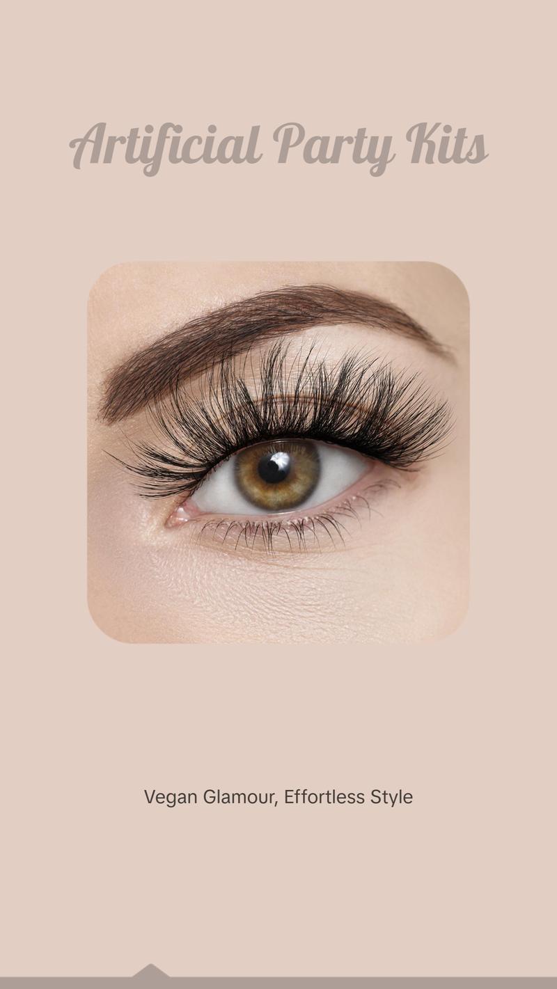 GLADGIRL 5D FALSE LASH KIT - Kitty