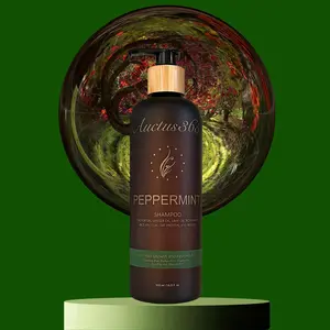 Auctus365 Peppermint Oil Unisex Haircare Cleanser - Sulfate-Free, Purifying, Rosemary-Infused Daily Gentle Shampoo with Cleansing & Conditioning Benefits
