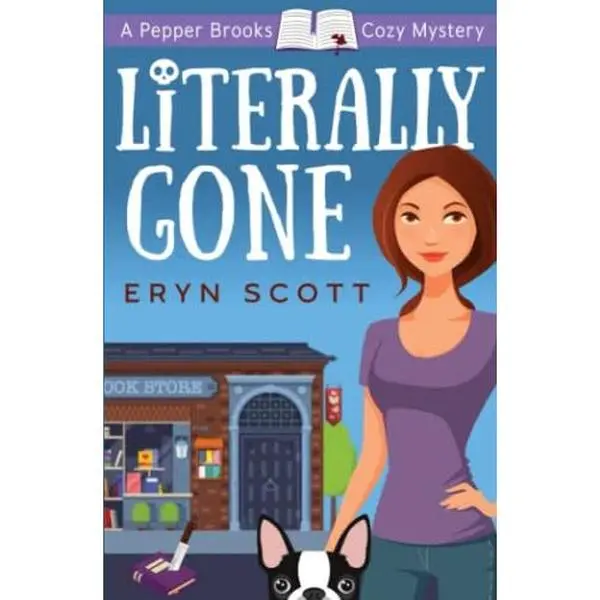 USED-Literally Gone (A Pepper Brooks Cozy Mystery) by Eryn Scott (Paperback)