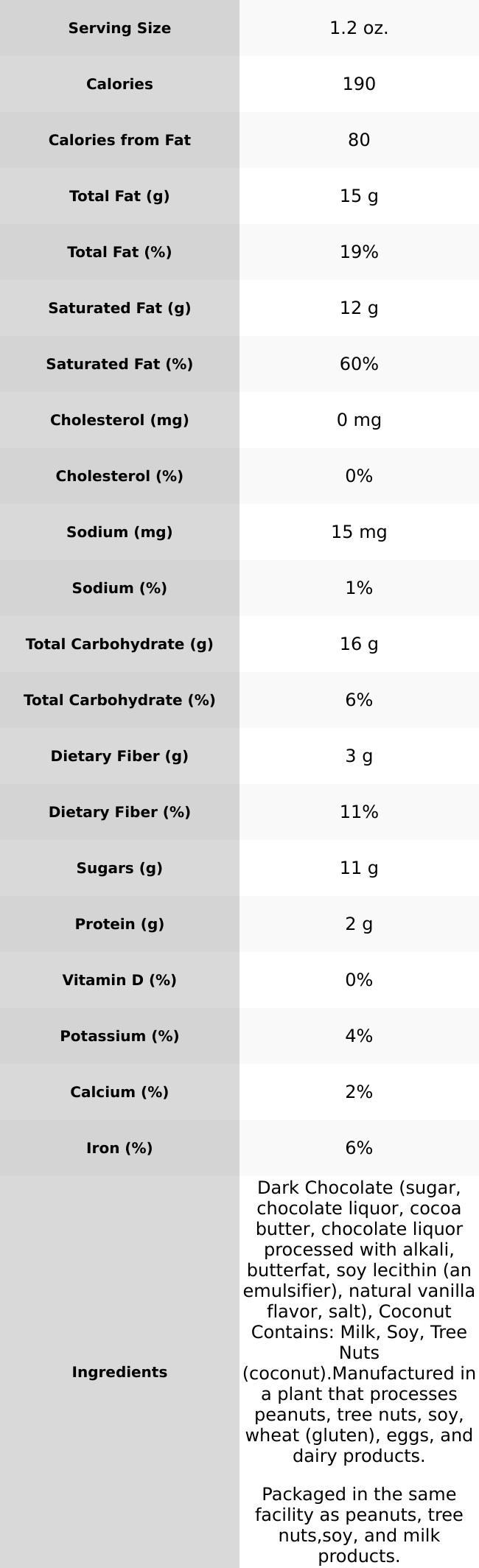 Dark Chocolate Coconut Haystacks