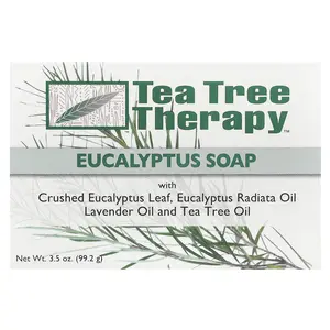 Tea Tree Therapy Eucalyptus Bar Soap, 3.5 oz (99.2 g)