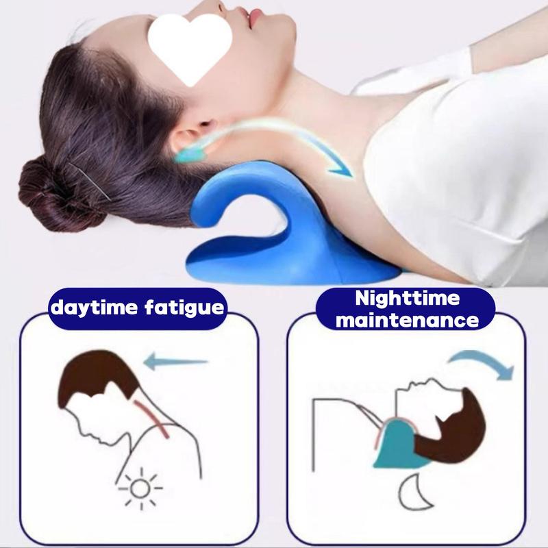 Cervical Massage Pillow Portable Gravity Acupressure Neck Correction Neck Support Sleep Repair Traction Pillow Body Care Therapy Home Spa Equipment Blue Cervical Massage Pillow Portable Gravity Acupressure Neck Correction Neck Support Sleep Repair Traction Pillow Body Care Therapy Home Spa Equipment Blue