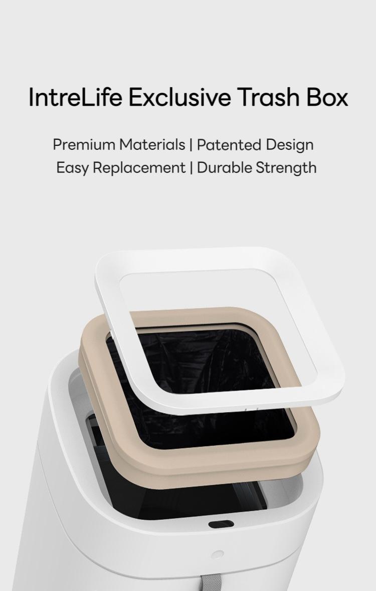 IntreLife Smart Bin T AIR X Official Refill Rings - Specifically Designed for IntreLife Smart Trash Bin, Up to 150 Trash Bags (6 Months Supply)