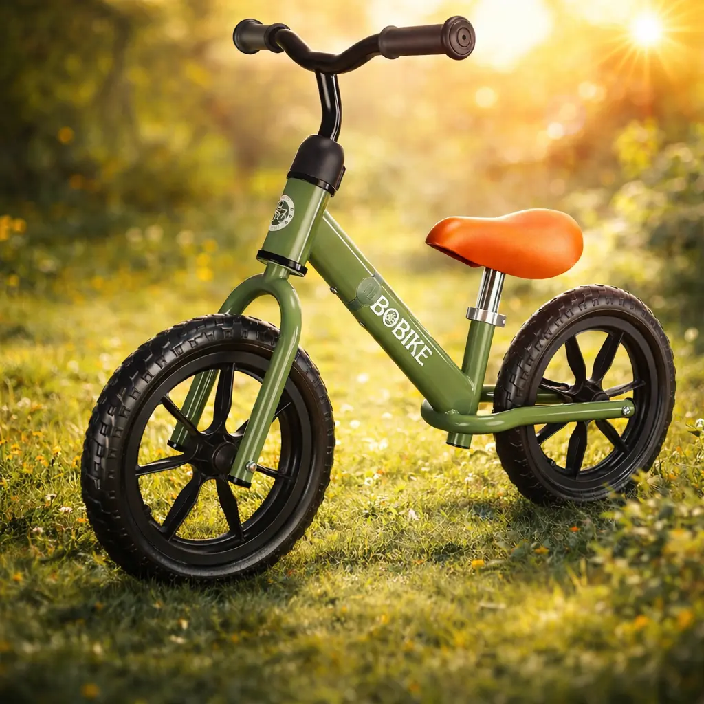 Bobike Toddler No-Pedal Balance Bike - BPA Free, Adjustable Seat & Handlebar, Indoor/Outdoor Play Kids Toys for 2-5 Year Olds (3-4 Years Focus) - Ideal Children's Gift, Balance Bikes