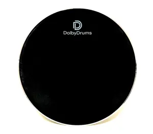 Dolby Drums 22” 3-Ply MESH Low Volume Resonant or Batter Drumhead Black