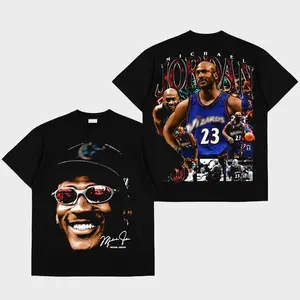 Michael Jordan "#23" Premium Cotton T-shirt V6, The GOAT Fan T-shirt, Bulls Nation Fans Club T-Shirt, Basketball Graphic T-Shirt, Basketball Lover Gift, Basketball Game Day Outfit.