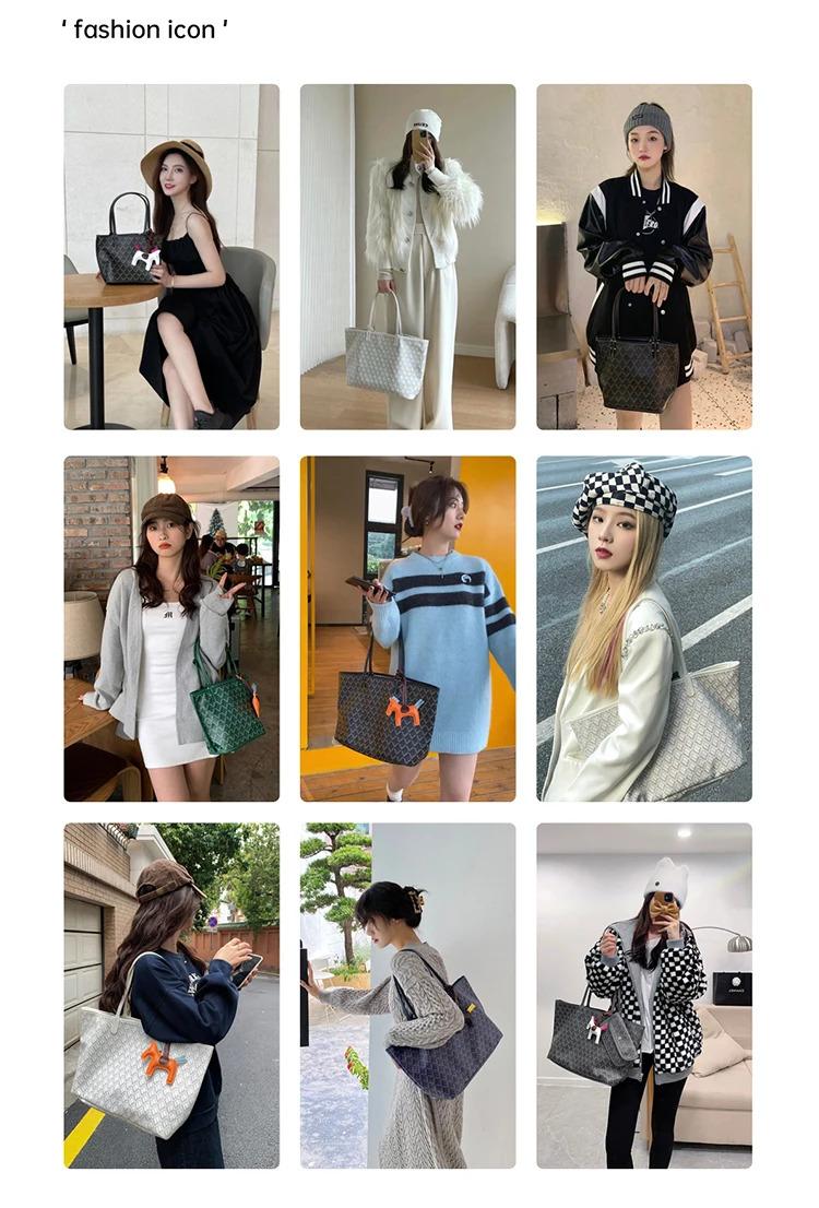 Luxury tote bag A+++++ little bag one shoulder handbaglarge capacity shoulder Shopping bag Mummy tote Bag double sides leather mini