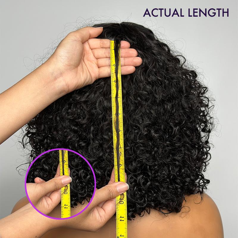 LUVME Ready To Go | Luvme Tik Tok Viral Shaggy Style Super Double Drawn Short Curly Wig