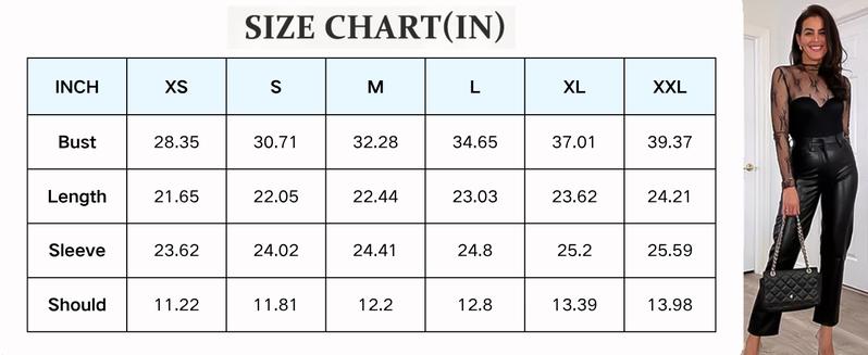 Molitree Lace Tops for Women Mesh Top Long Sleeve Floral Shirts Slim Fitted Outfits See Through Blouses Top