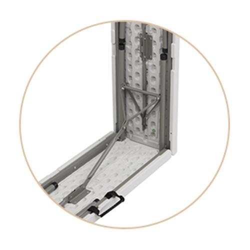 6 feet Plastic Folding Bench,Portable in/Outdoor Picnic Party Camping Dining Seat, Garden Soccer Multipurpose Entertaining Activities, 1 Pack & 2 Pack