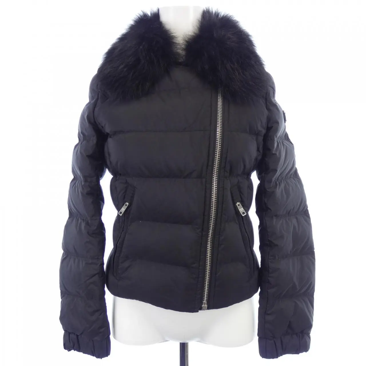 Pre-owned PRADA Polyester Small Leather Goods Triangle Logo Down Jacket