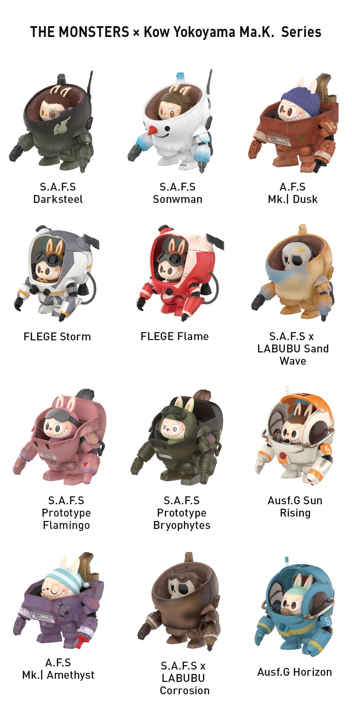 POP MART THE MONSTERS × Kow Yokoyama Ma.k. Series, Blind Box