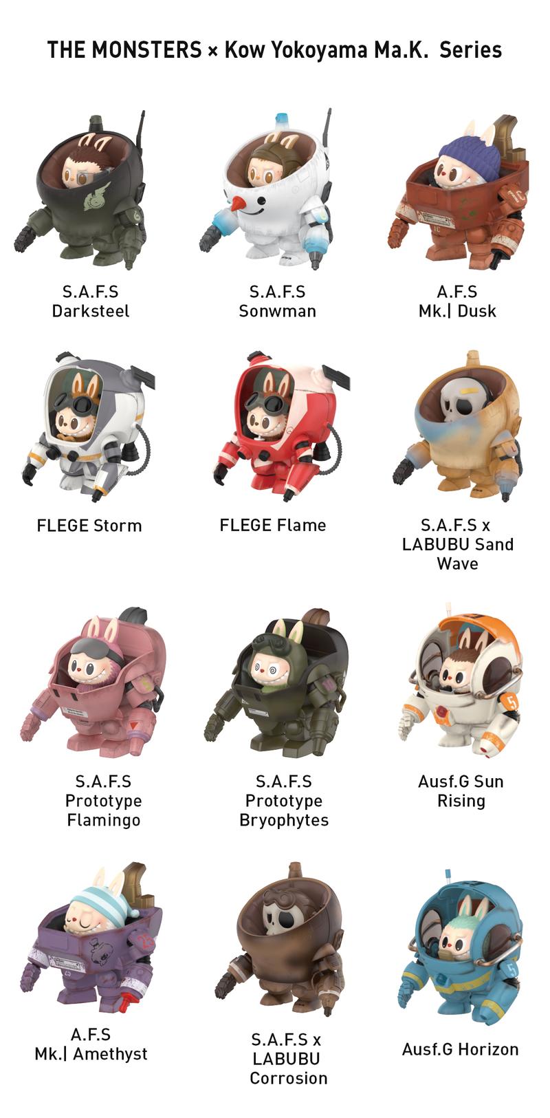 POP MART THE MONSTERS × Kow Yokoyama Ma.k. Series, Blind Box