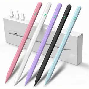 Stylus Pen for iPad with Palm Rejection Tilt Sensitivity,Fast Charge,13 Mins Fully Charged, Active Touch Screen Pencil Compatible with iPad 6/7/8/9/10,iPad Pro12.9&11",iPad Air3/4/5, mini5/6-Pink a16,Blue,White TiktokShopSpringGlowUp ipad accessories