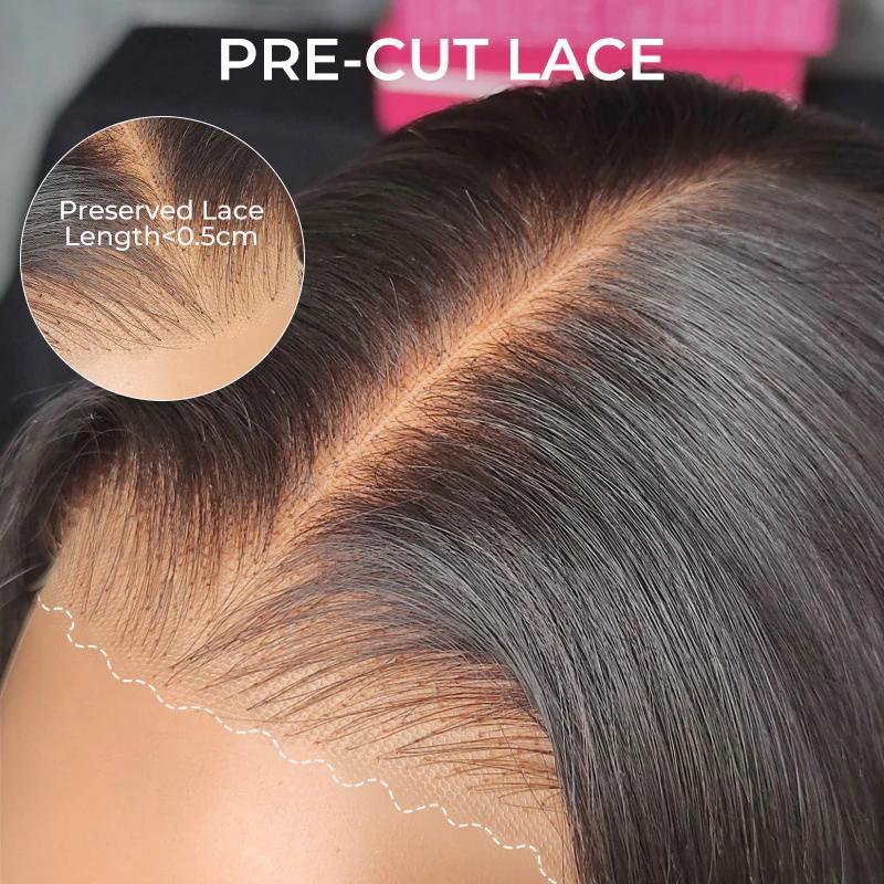SUKI ORIGINAL Glueless Lace Short Bob Wigs Deep Wave Curly 200% Density Human Hair Pre Plucked Ready To Wear 6x4 Closure Wig summerwins