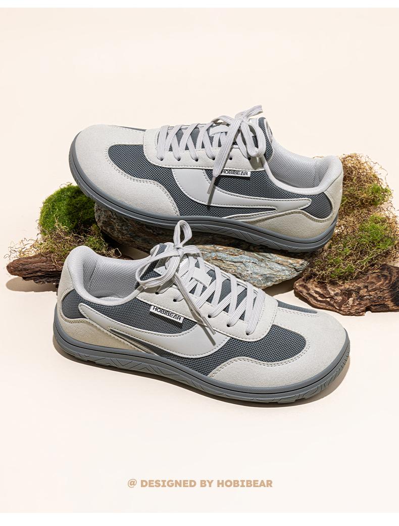 HOBIBEAR Hiking Wide-Toe Shoes, Spring/Autumn Daily Casual Shoes, Durable & Wide-Fit Neutral Sports Shoes, German Training Shoes