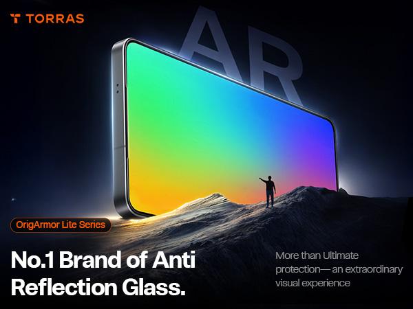 TORRAS OrigArmor for Samsung Galaxy S26 Ultra Screen Protector [100% Anti Reflection] [Full Coverage Fit] Military-Grade Shatterproof 9H+ Tempered Glass Anti-Scratch Screen Protector S26 Ultra 1-Pack