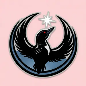 Minnesota Rebel Alliance Sticker,  MN State Bird Loon Protest Sticker, Political Resistance Vinyl Decal,Progressive Minnesota