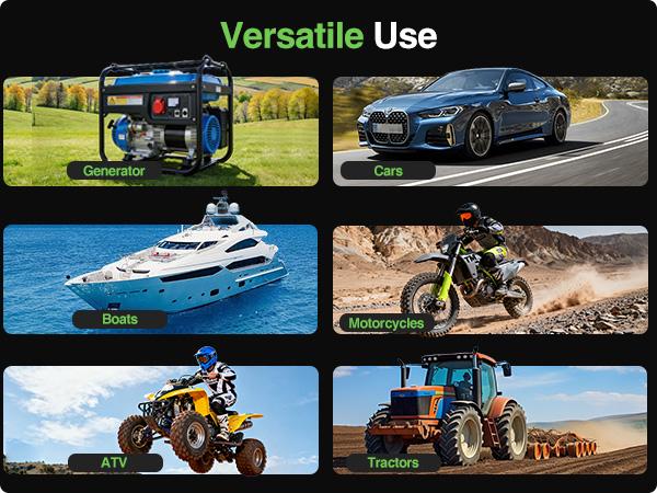 TaskStar Portable Fuel Transfer Pump 3.2 GPM- Auto-stop & Overfill Protection, Battery-Powered with 4 Adapters (Gas/Diesel/Oil/Water)