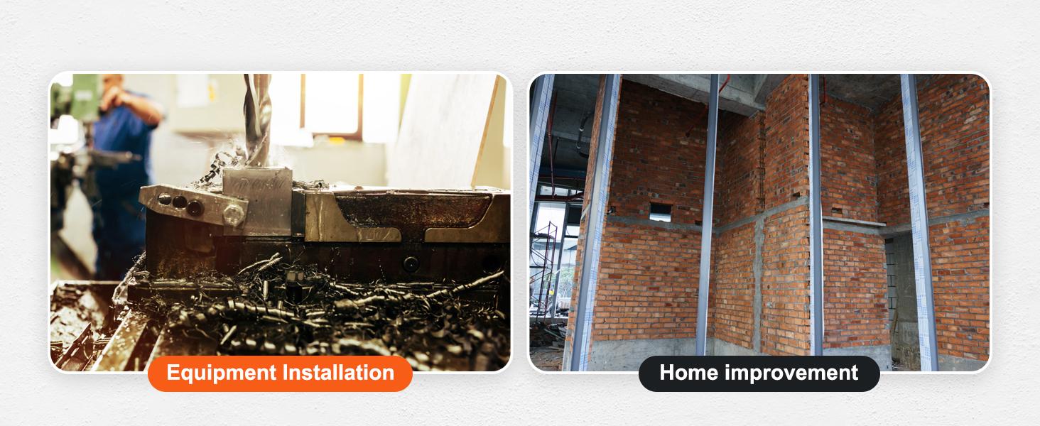 VEVOR Magnetic Drill, Various specifications, 1450W Boring Diameter, Portable Electric Mag Drill Press, with Variable Speed, Drilling Machine for any Surface Home Improvement Industry Railway VEVOR Magnetic Drill, Various specifications, 1450W Boring Diameter, Portable Electric Mag Drill Press, with Variable Speed, Drilling Machine for any Surface Home Improvement Industry Railway