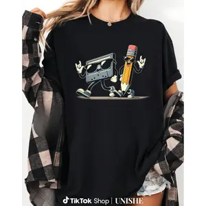 Funny Retro Audio Tape Tee – 80s 90s Cassette Graphic T-Shirt for All