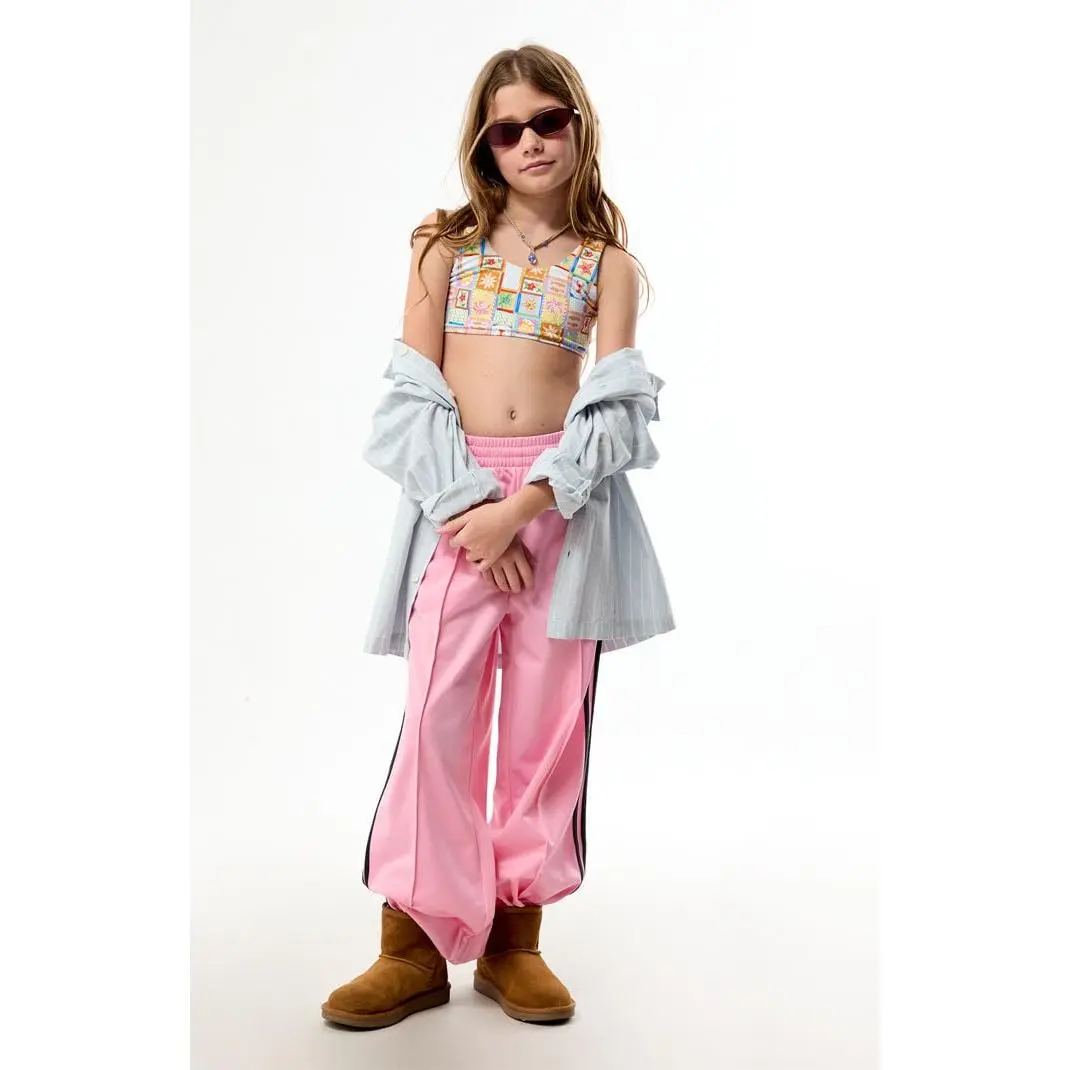 Pacsun Kids Tank & High Waisted Bikini Set