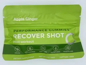 Seattle Gummy Company Recover Apple Ginger Post-Workout Gummies 4 count