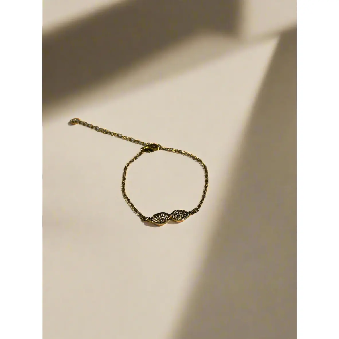 Gold Angel Wing Anklet