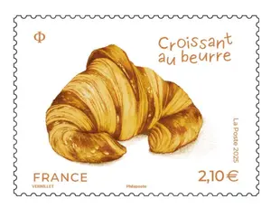 Collectible Croissant Stamp