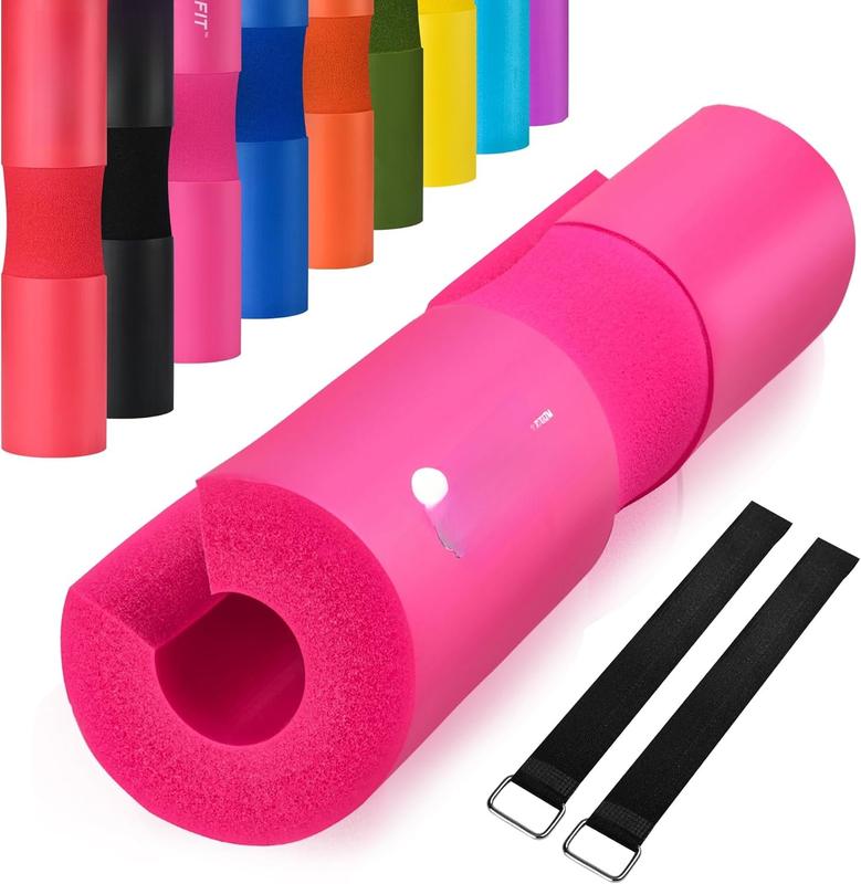 Barbell Pad Squat Pad for SquatsSquat Bar PadGreat for Weightlifting,Lunges and  ThrustsFoam Sponge PadFit Standard and Olympic Bars Perfectly