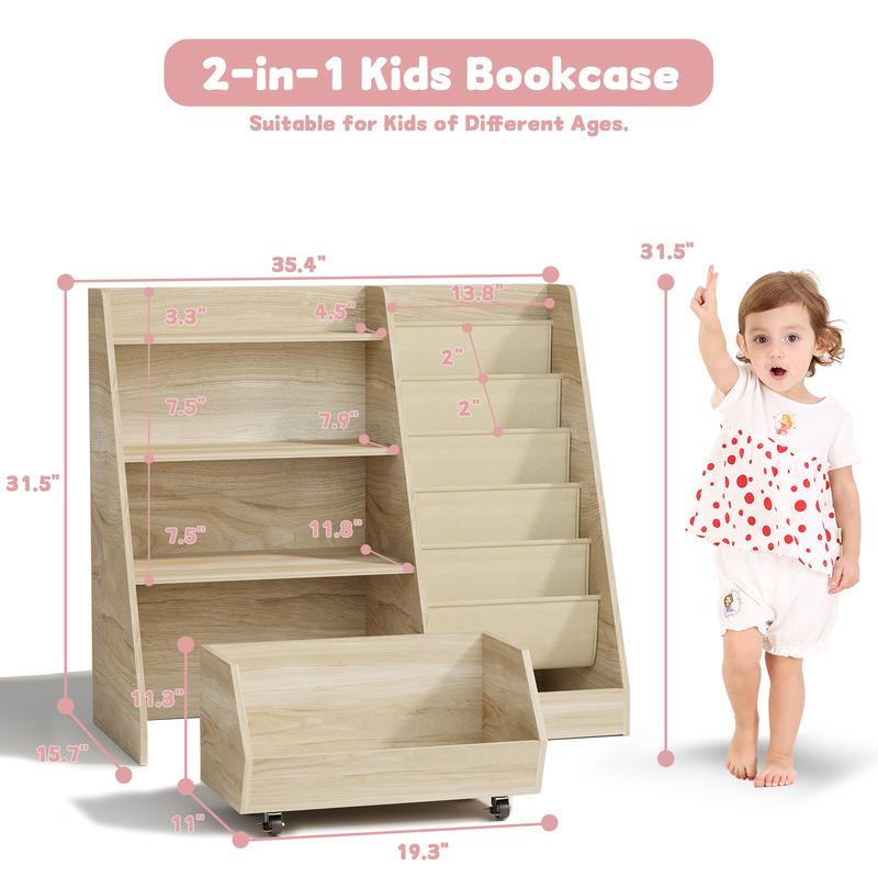 【LIVE】COZPAW 2 Tier/3 Tier Toy Storage Organizer with Movable Drawers, Large Capacity, Modern Design for Kids' Playrooms, Nursery, Kitchen, Bedrooms & Interior Organizing Furniture