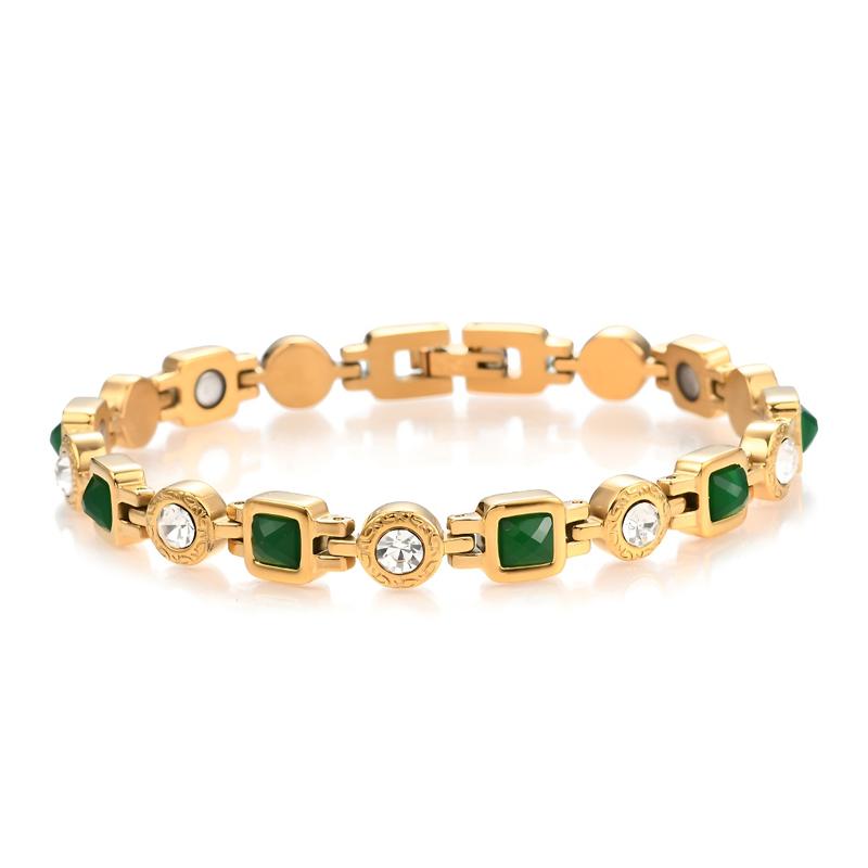 High-quality Strong Magnets - 3500 Gauss -  Force - Relieves Hand Discomfort - Antioxidant - Skin-friendly & Hypoallergenic - Women's Style - An Excellent Gift for Valentine's Day, Birthdays and New Year