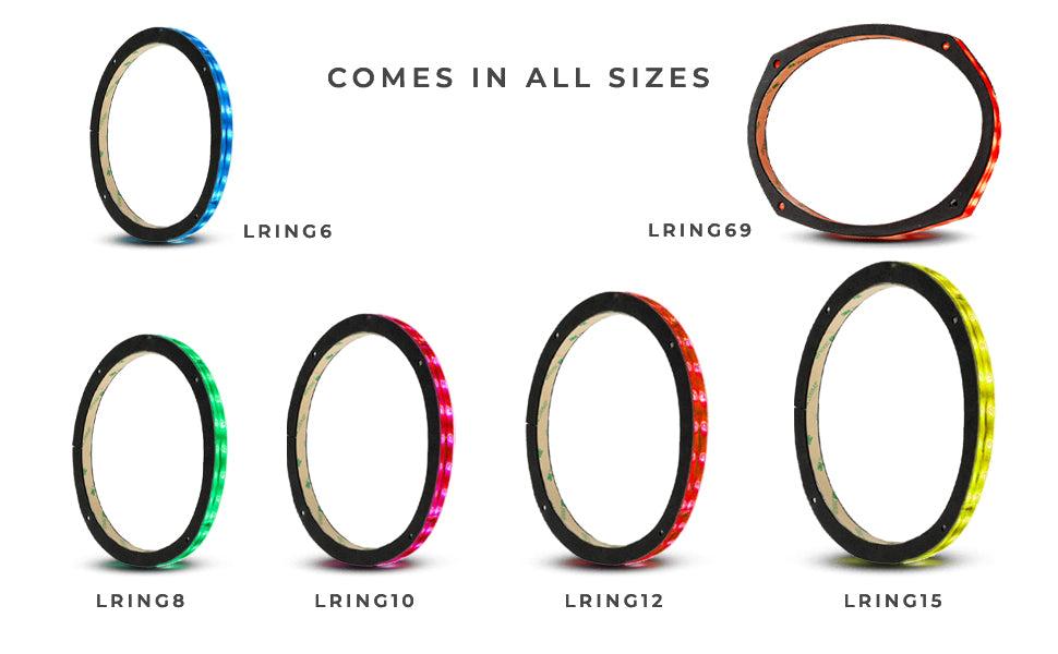 15" RGB LED Ring for Loudspeakers, Speakers and Subwoofers