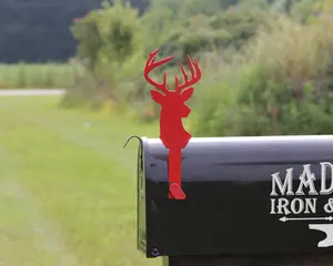 Metal Deer Mailbox Replacement Flag