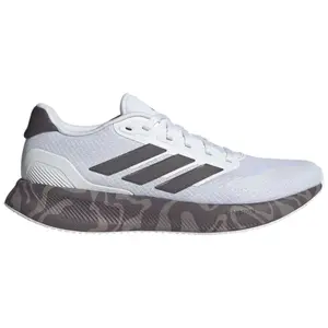 Adidas Women's White Runfalcon 5 'White Grey Strata' Sneakers, JI3972 (No Box)