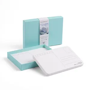 Watercolor Postcard: Postcard back for easy writing - perfect for painting and mailing.