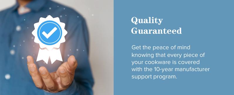 Nuwave Duralon Blue Non-Stick Cookware 7-Piece Set