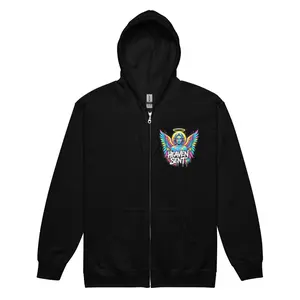 Heaven sent heavy blend zip hoodie