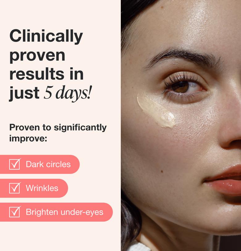 INNBEAUTY PROJECT Bright & Tight Dark Circle Firming Eye Cream with Vitamin C & Peptides